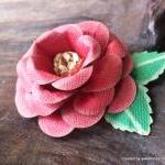 Handmade Paper Roses - Bubblegum Dr..